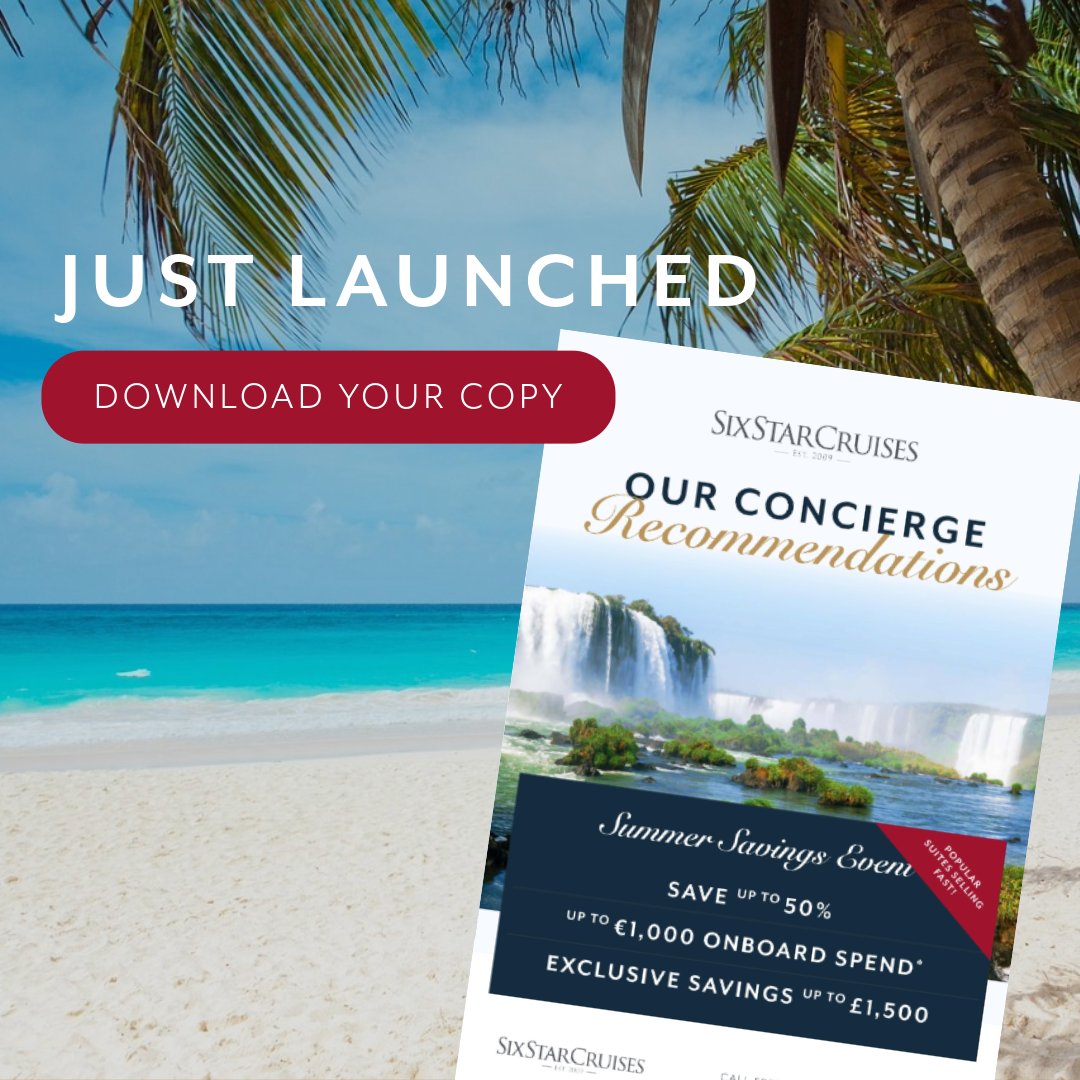 Our latest brochure has JUST LAUNCHED! Have you received your copy yet? 📖 

Inside, you'll discover a selection of unmissable offers that have been recommended by our experienced Cruise Concierge team 🌍

Click here to receive your digital version ➡️ bit.ly/44iGcj6