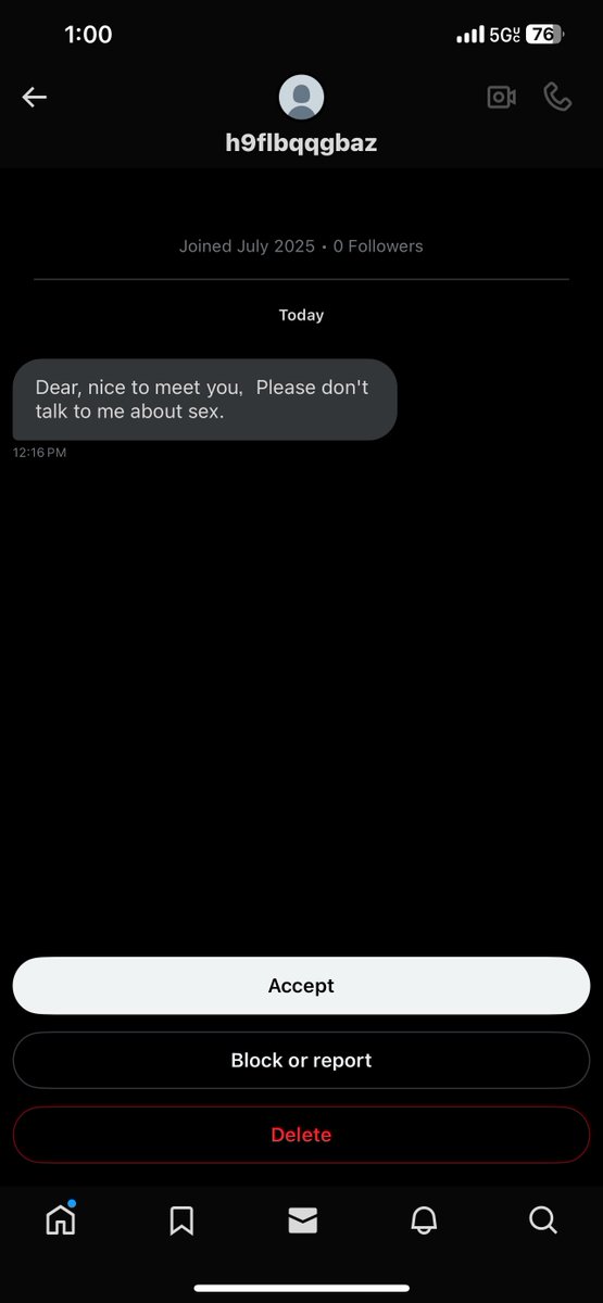 Escaldi's tweet image. Been getting a boatload of these incredibly annoying bot messages but this one managed to get a laugh out of me