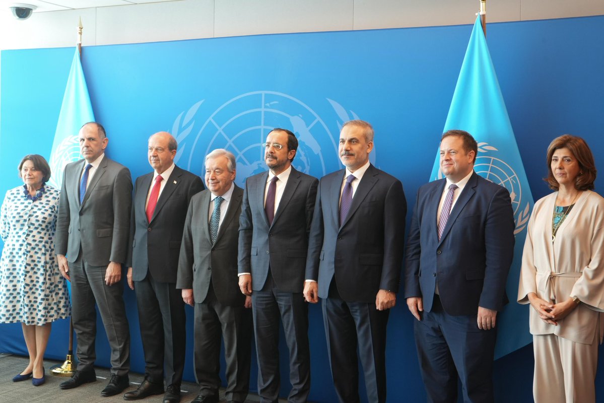 SDoughtyMP's tweet image. At the UN in New York, I attended informal talks with all parties to work towards progress which benefits all Cypriots.
As a guarantor power, the UK is committed to @UN process on settlement. I welcome commitment from all sides to continue discussions & work with envoy Holguín.