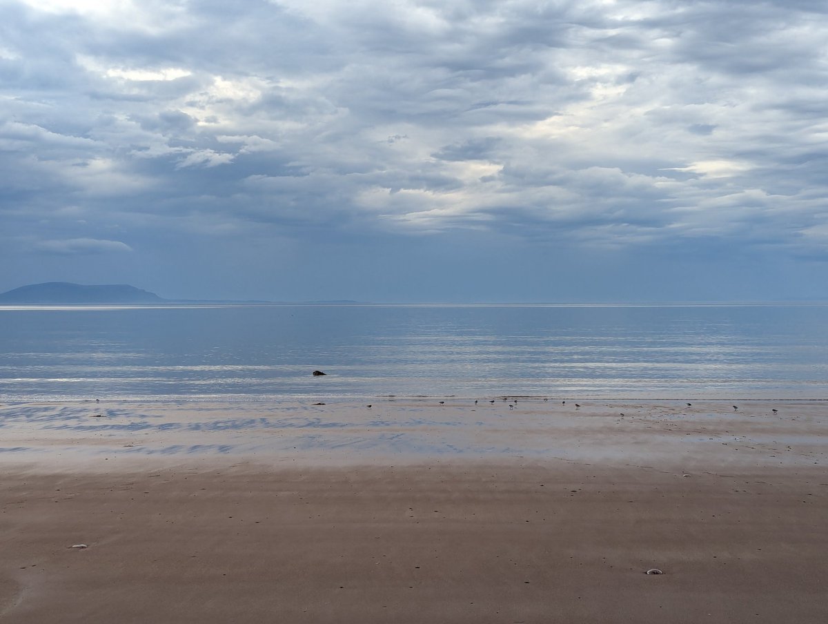 RedRiverCroft's tweet image. Surreal, serene conditions this afternoon. Warm sea; the air, heated. I've not known a summer like this. The strange stillness was almost warping time - futures present, pasts renewed - yet the happy energetic voices of our grandchildren kept me rooted to this place, this day.