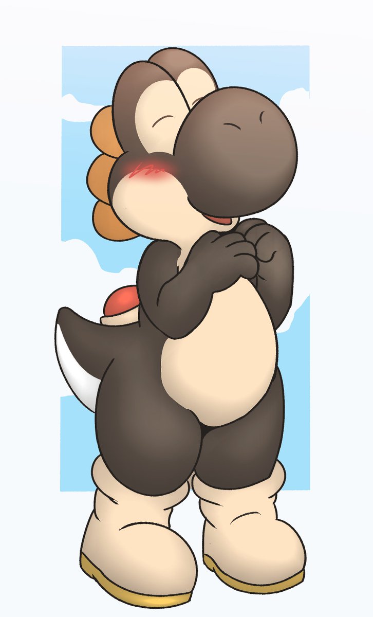 Black Yoshi! :3c 
I love u! 🖤