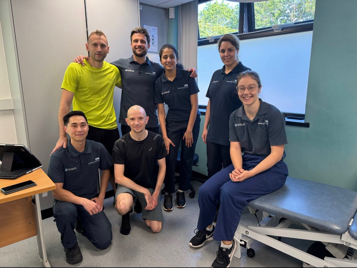 Goodbye to Stratos, our senior specialist Physiotherapist as he is moving on to a new exciting role. He will be hugely missed by our team.