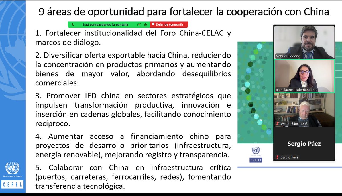 Diplomado Internacional en relaciones entre #China y #AméricaLatina 2025 organizado por la <a href="/ucubusiness/">UCU Business School</a> <a href="/UCUoficial/">Universidad Católica</a> y la <a href="/RedChinaALatina/">Red China y América Latina (REDCAEM)</a>

Conferencia sobre: "Relaciones comerciales y de inversión de China con #Centroamérica y #México"

🌎🌏#CELAC- China: shorturl.at/0j41j