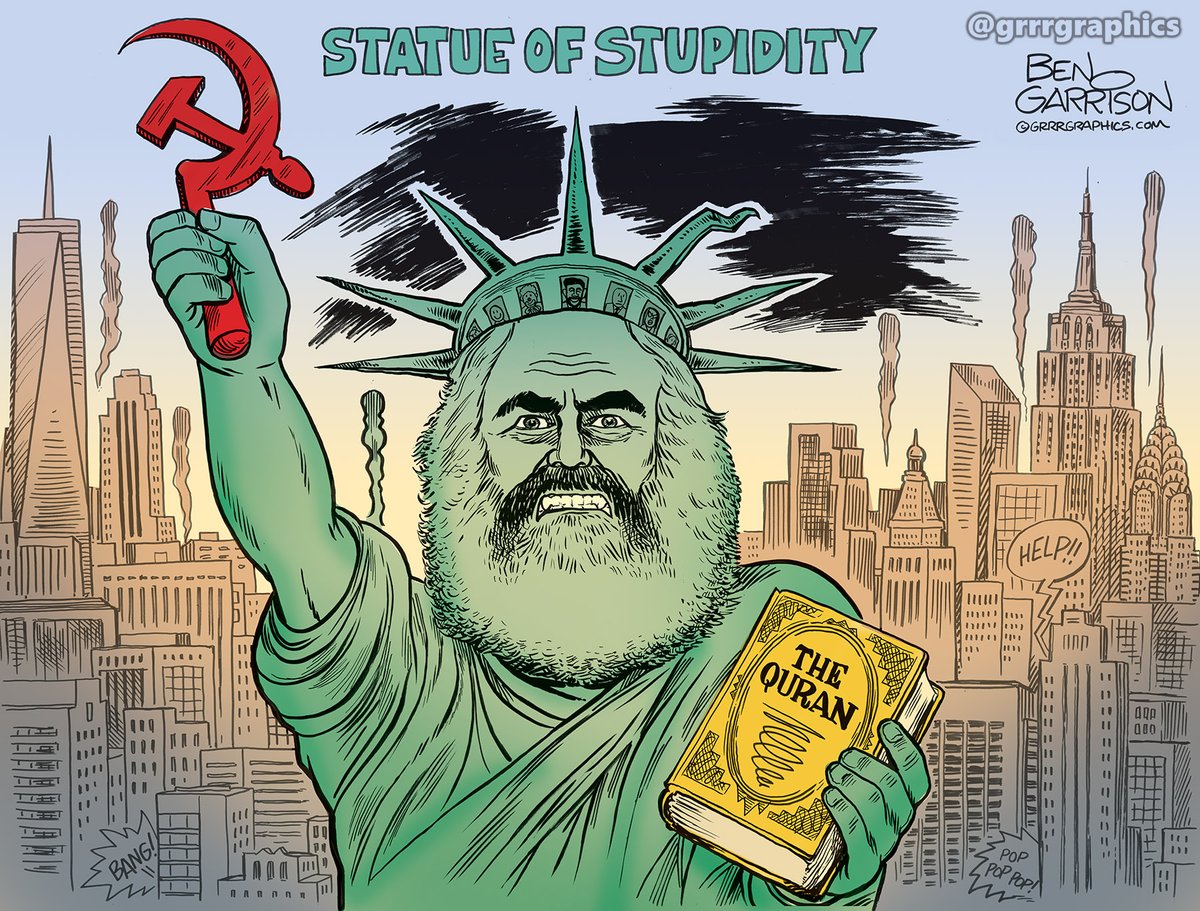 I hope this isn't going to be New York City's future-
It will be if 'Mad Man Mamdani' is elected as Mayor!
Wake up NYC

Throwback Ben Garrison cartoon