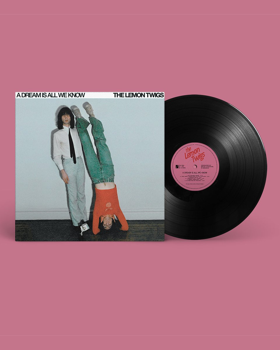 capturedtracks's tweet image. The Lemon Twigs (@thelemontwigs) newest album 'A Dream Is All We Know' is available on our web store.
Grab your copy now: store.capturedtracks.com/release/473149…