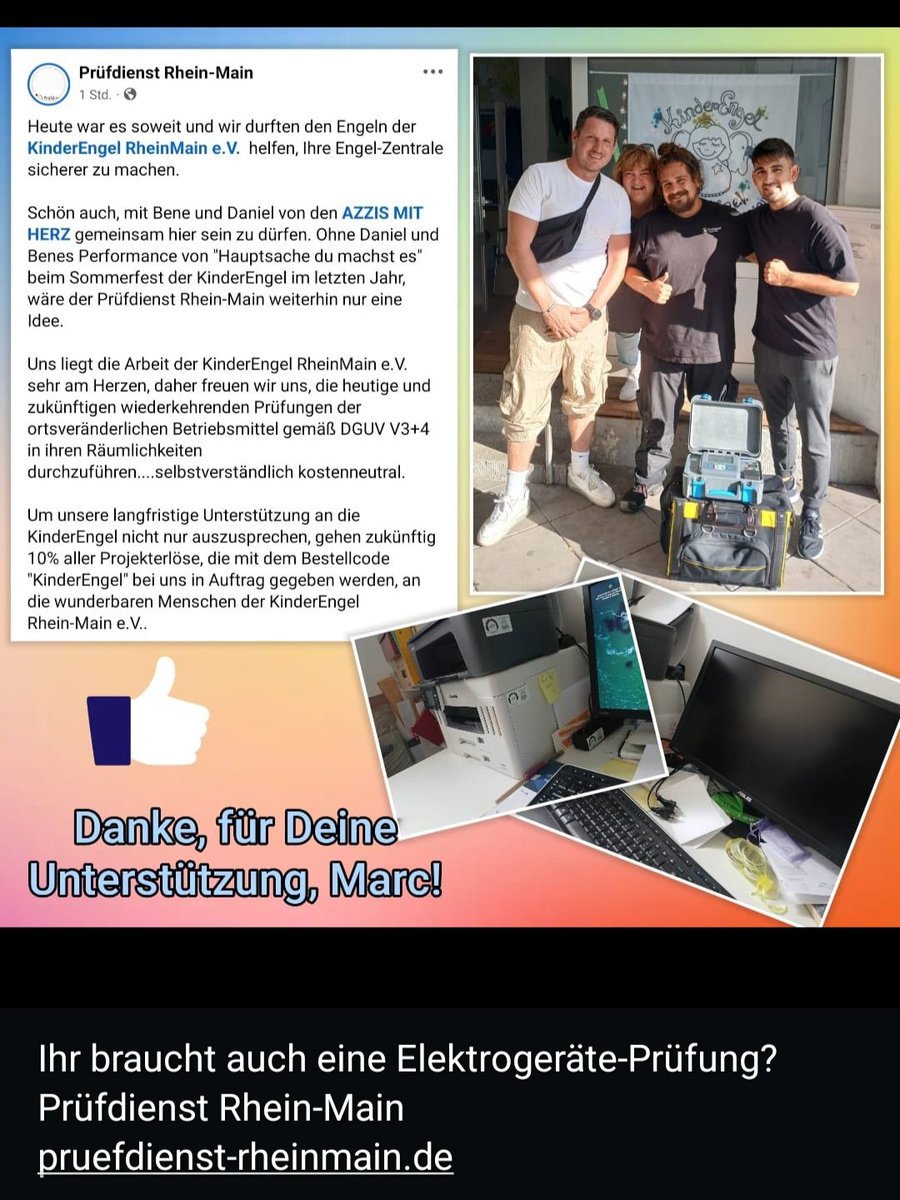 Für eine solch gute Sache doch immer gern🫶