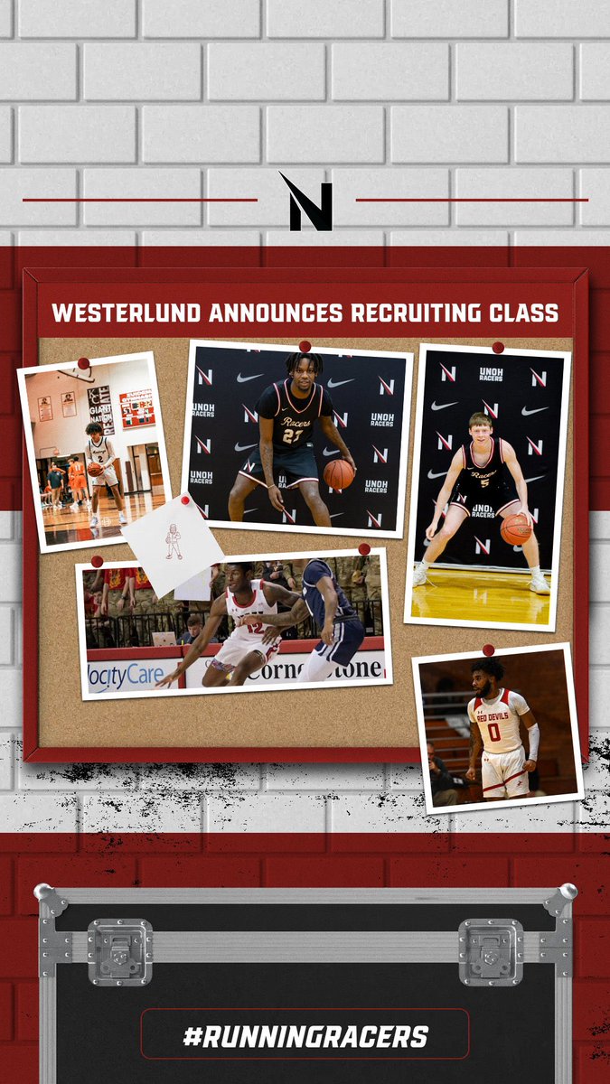 Next Class of Racers 🔒’d in. 

• Jyheim Spencer 6-8 Forward ; Salem CC

• Corey Chesley 6-5 Wing ; Blinn College / VMI

• Javonte Costner 5-10 PG; Allen CC (KS) 

• Kaiden Werntz 6-1 G ; Celina HS (OH)

• Payton Porter 6-0 G ; Portage Central (MI)

#RunningRacers #GDTBAR