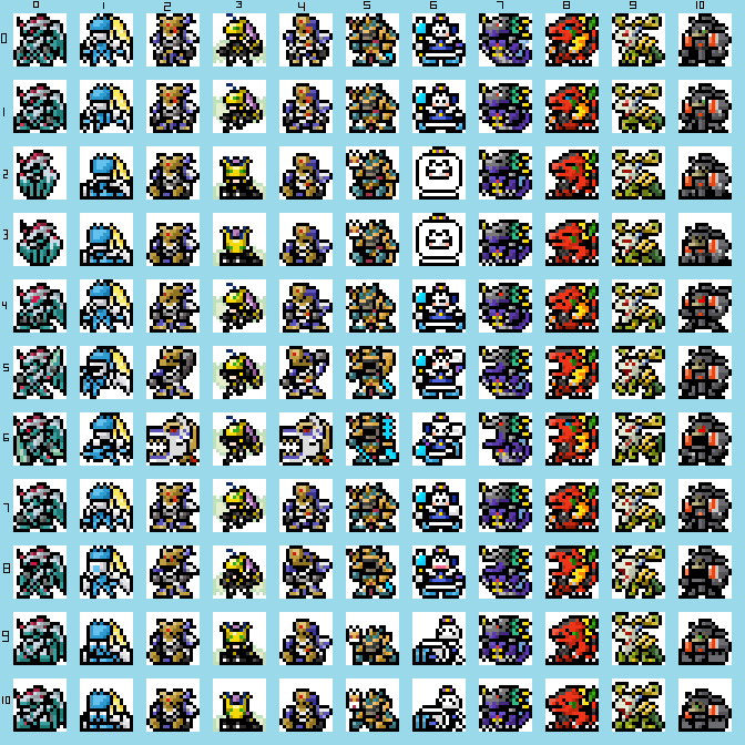 FranMorell0's tweet image. Almost done! I鈥檓 about to complete the full collection of ALL Digimon sprites in 16x16 DM Color / Pendulum Color style.
This is just one of the 115 pages I鈥檝e got, it features 11 Digimon.
Can you identify numbers 6, 7 and 8?