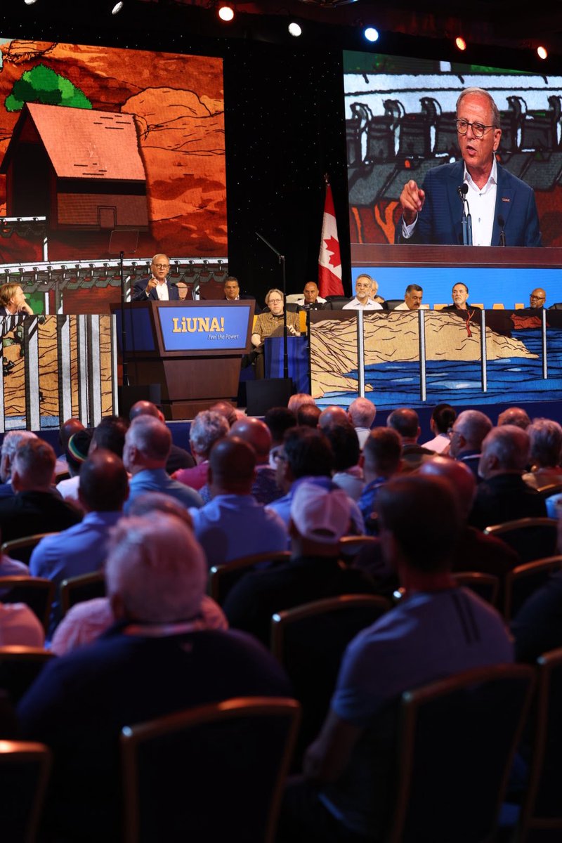 vcmancinelli's tweet image. Three powerful days.
One unstoppable union.
The 2025 @LIUNA Leadership Conference brought together the heart and strength of our union — leaders, members, and allies from across North America — united by a shared commitment to build stronger communities, defend workers’ rights,…