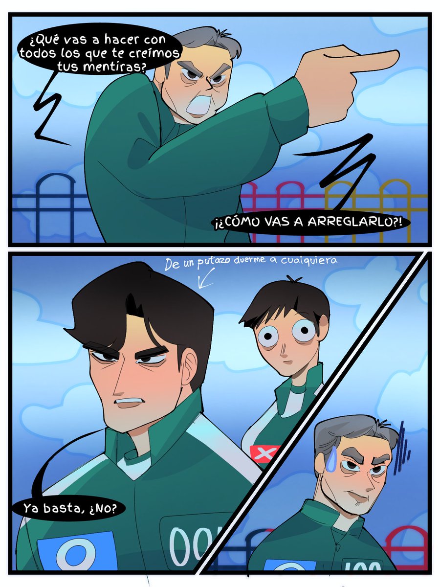 TamyzeroT0's tweet image. Eso InHo, defiende a tu hembra 🗣️
#Squidgamefanart #squidgame3 #SquidGame #gihun #inho #inhun #mpreg
