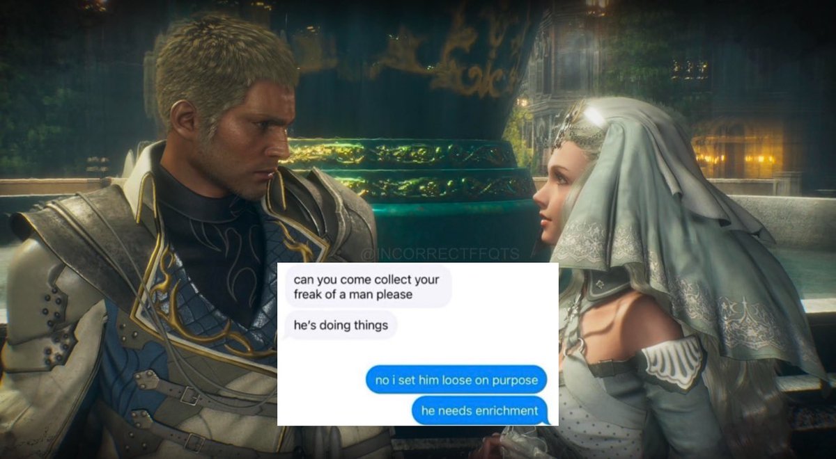 IncorrectFFQTS's tweet image. 