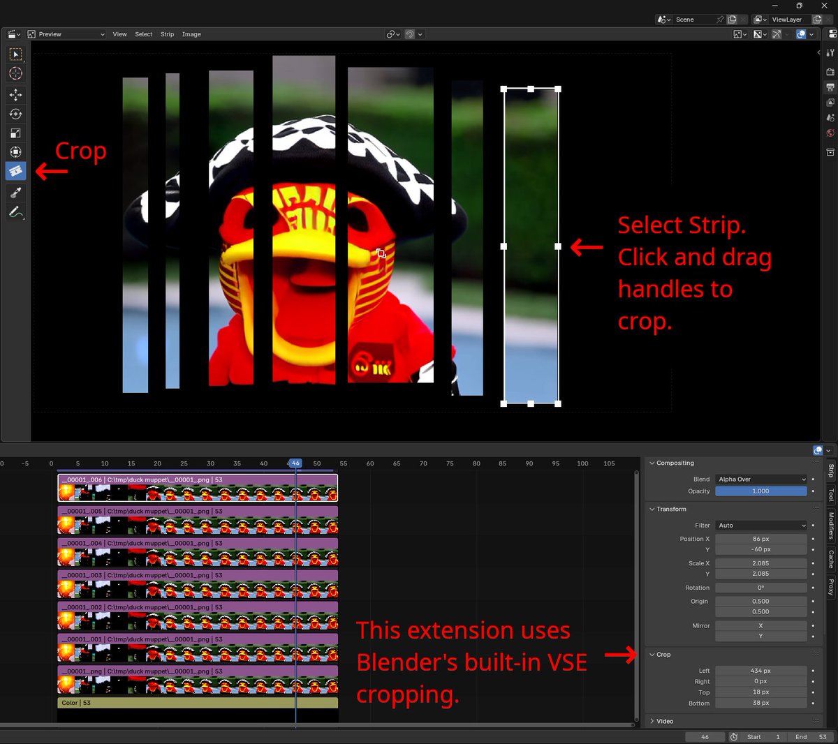tintwotin's tweet image. usrname0 adds the missing crop tool for the Blender VSE with their new add-on: github.com/usrname0/BL_Ea…
#b3d