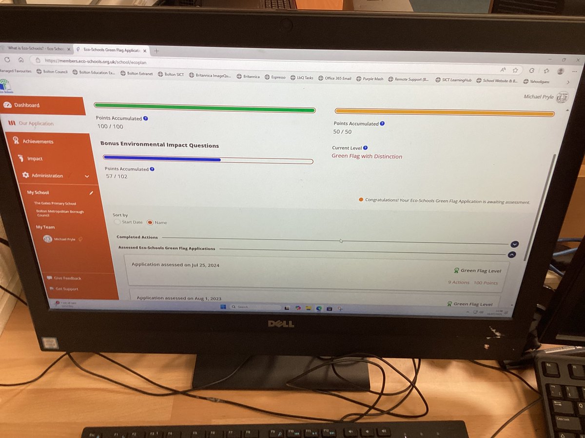 EcoGates's tweet image. We did it! Yesterday, we successfully completed our @EcoSchools application! Safe to say we left late, but wanted to squeeze in every ‘action’ we could! Well done to a fabulous team #Collaboration @TheGatesPrimary