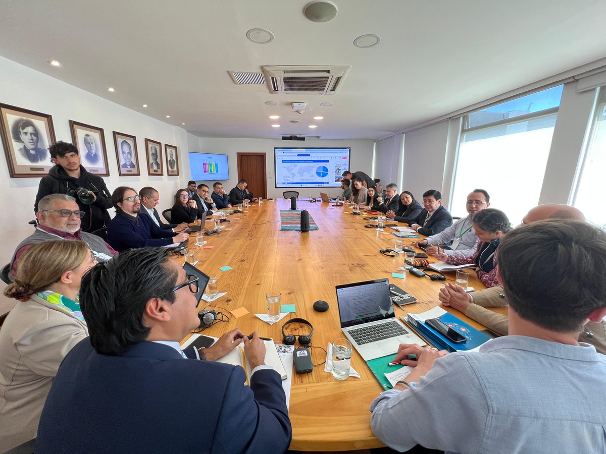 PUCE (@puce_ecuador) on Twitter photo 🌎 En el marco de nuestra Conferencia Regional EFTP, se llevó a cabo la reunión de la Red UNEVOC LAC 🤝, con la participación de representantes de <a href="/UNEVOC/">UNESCO-UNEVOC #education #skills #training</a>, <a href="/UNESCOQuito/">UNESCO en Ecuador #educación #cultura #ciencia #CI</a>, <a href="/SENATI_PERU/">SENATI</a>, <a href="/INAdeCostaRica/">Instituto Nacional de Aprendizaje-INA</a>, <a href="/Inacapinos/">INACAP</a>, <a href="/DuocUC/">Duoc UC</a>, <a href="/ces_ec/">CES</a>, #PUCETEC, <a href="/UTechJamaica/">UTech, Jamaica</a>, <a href="/fundaparaguaya/">Fundación Paraguaya</a>, 🌎 En el marco de nuestra Conferencia Regional EFTP, se llevó a cabo la reunión de la Red UNEVOC LAC 🤝, con la participación de representantes de <a href="/UNEVOC/">UNESCO-UNEVOC #education #skills #training</a>, <a href="/UNESCOQuito/">UNESCO en Ecuador #educación #cultura #ciencia #CI</a>, <a href="/SENATI_PERU/">SENATI</a>, <a href="/INAdeCostaRica/">Instituto Nacional de Aprendizaje-INA</a>, <a href="/Inacapinos/">INACAP</a>, <a href="/DuocUC/">Duoc UC</a>, <a href="/ces_ec/">CES</a>, #PUCETEC, <a href="/UTechJamaica/">UTech, Jamaica</a>, <a href="/fundaparaguaya/">Fundación Paraguaya</a>,