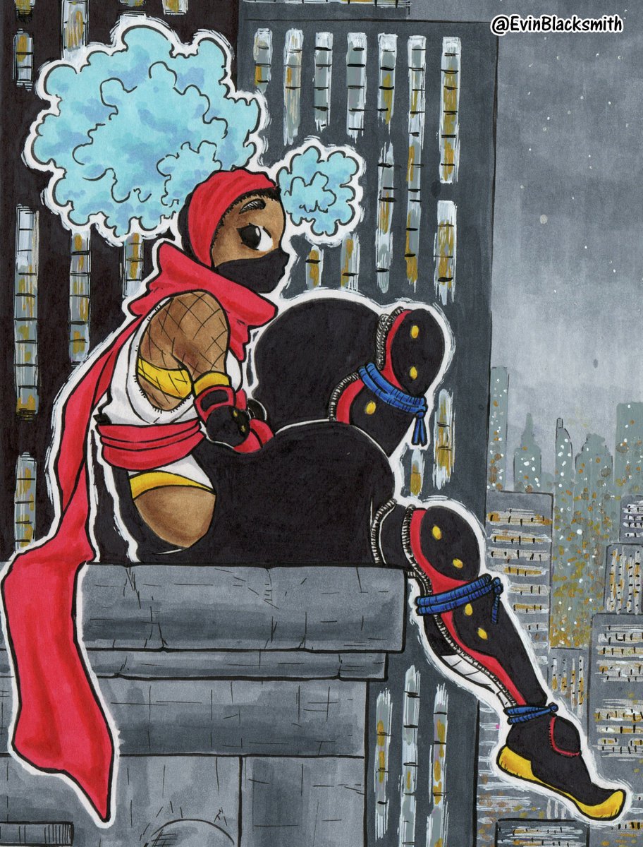 EvinBlacksmith's tweet image. Kimberly 🌆 (STREET FIGHTER 6)