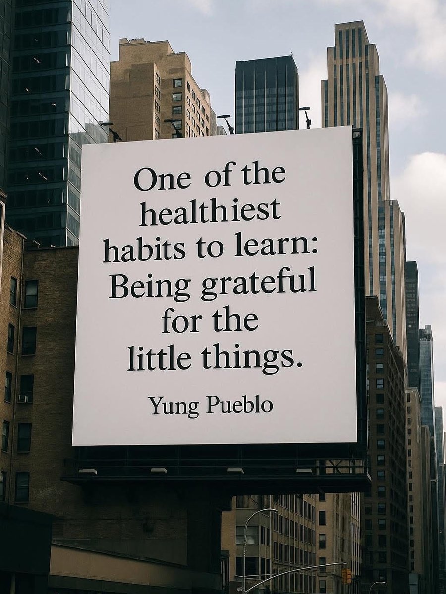 ariannahuff's tweet image. The power of gratitude — love this reminder from @YungPueblo.