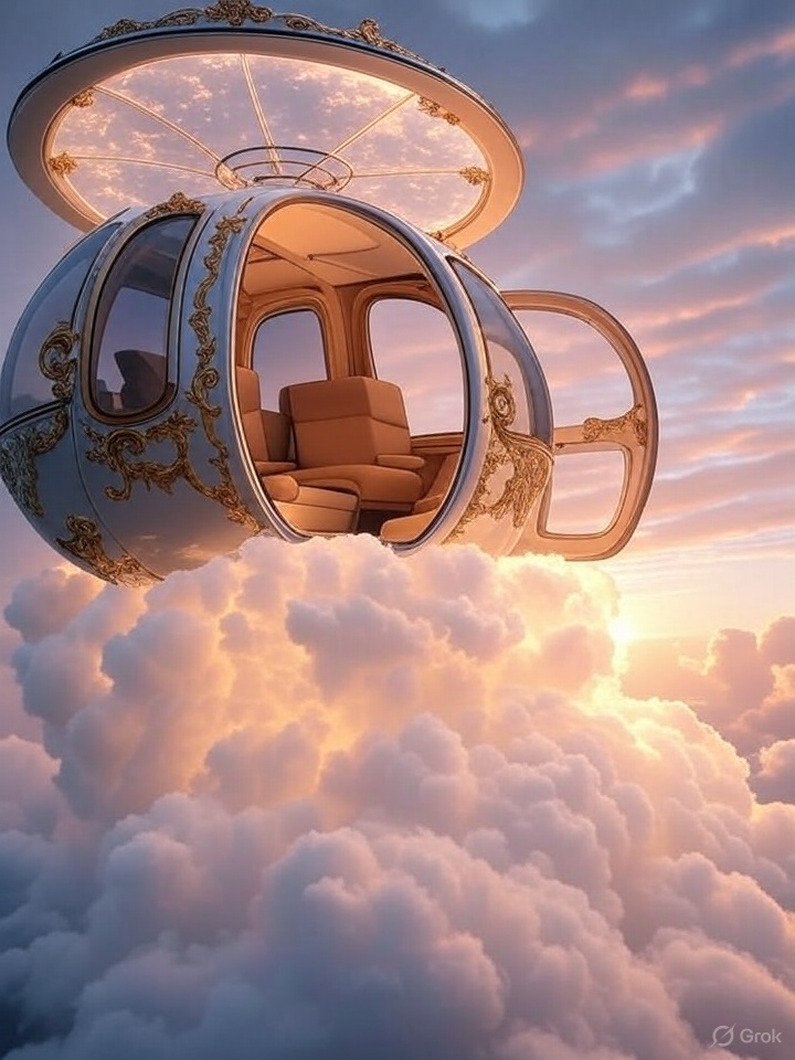leithliterary's tweet image. Wondering how well the new Grok can handle wordplay so I asked it to draw a &quot;heavenicopter.&quot; An attempt was made.
