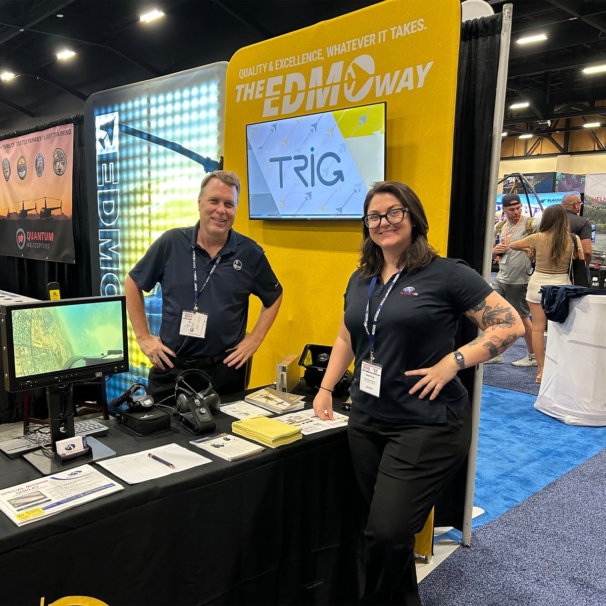 EDMO has some special guests at Booth 800! Rachel and Gordon from Avionics 2000 are joining us at APSCON 2025, showcasing how their Special Mission Displays support public safety aviation. Stop by and say hello! #EDMO #Avionics2000 #APSCON2025