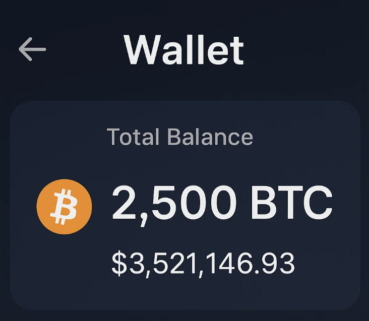 AetheronVos's tweet image. This isn’t just a wallet… it’s a statement.
Proof that while you’re busy chasing fiat, I’m stacking digital gold on my terms.
Haters say it’s fake? Perfect. Reality is what you make it in 2025.
#CryptoRevolution #BTC #USD #crypto