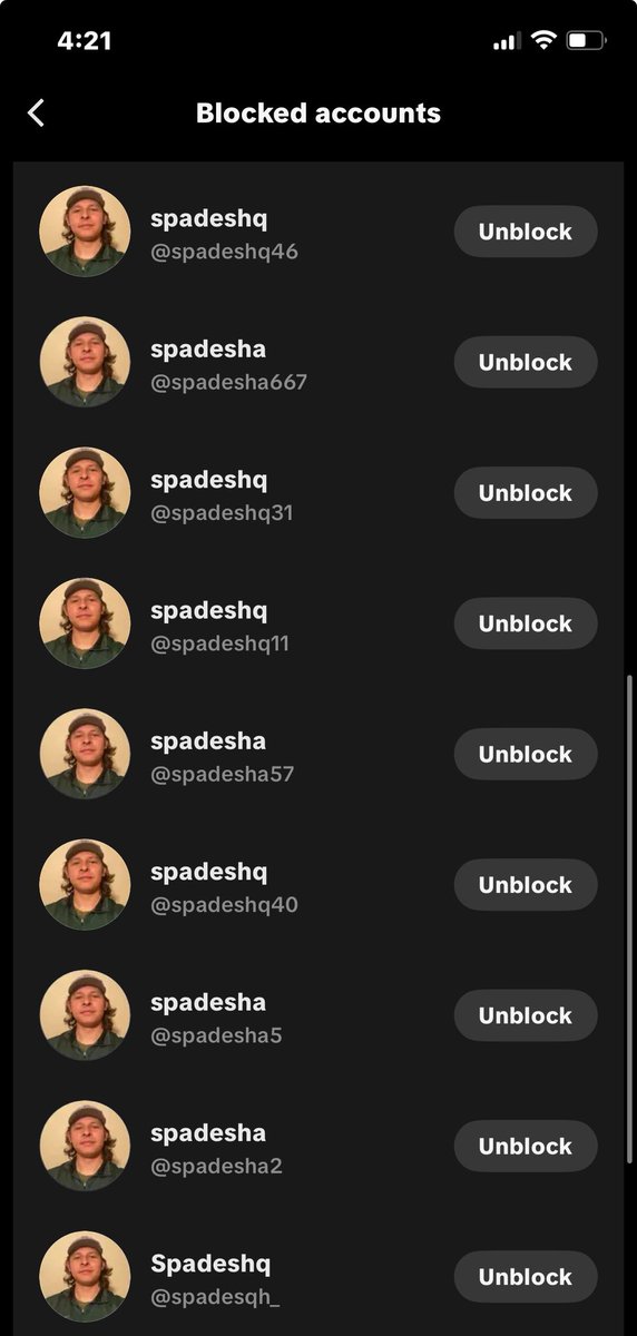 Spade (@spadeshq_) on Twitter photo Hi <a href="/TikTokSupport/">TikTokSupport</a>,
Can you please take stronger action against fake accounts impersonating your content creators in the crypto/finance space? These profiles are scamming users daily by using our videos and likeness. I’ve reported over 30 so far, and new ones keep popping up. This Hi <a href="/TikTokSupport/">TikTokSupport</a>,
Can you please take stronger action against fake accounts impersonating your content creators in the crypto/finance space? These profiles are scamming users daily by using our videos and likeness. I’ve reported over 30 so far, and new ones keep popping up. This