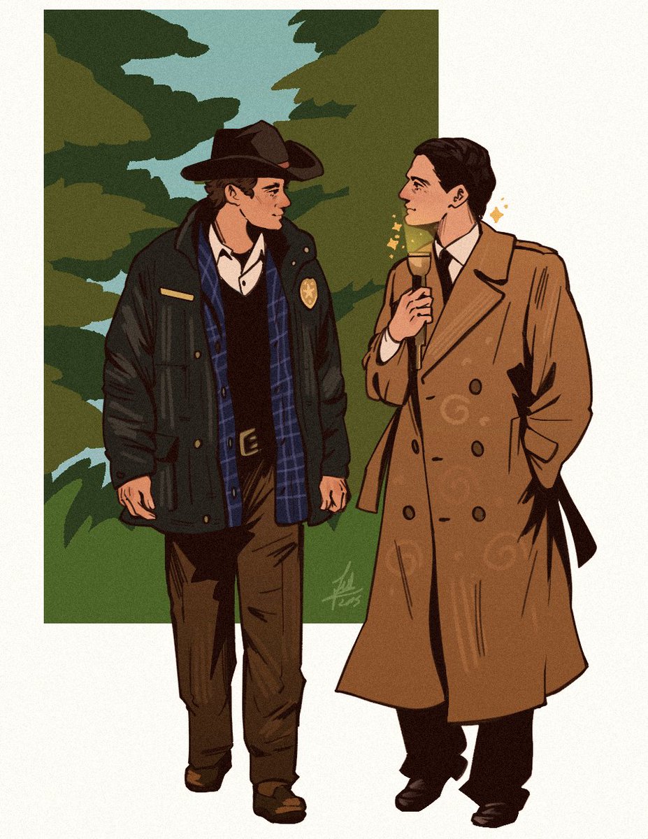 harry &amp; dale doodle 🏕️