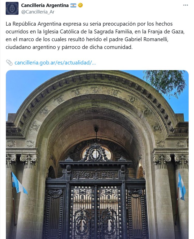 GregoTatian's tweet image. &quot;Preocupación por LOS HECHOS&quot; vs &quot;bombardeo de fuerzas israelíes&quot;