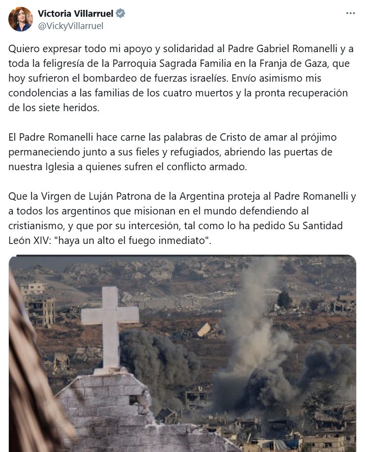 GregoTatian's tweet image. &quot;Preocupación por LOS HECHOS&quot; vs &quot;bombardeo de fuerzas israelíes&quot;