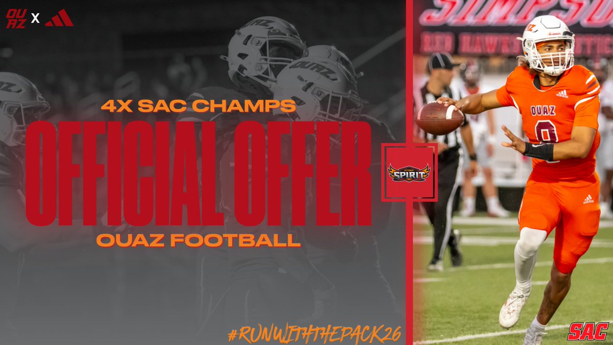 LuckySpringer75's tweet image. After a great phone call, I am extremely blessed and excited to announce that I have received an NAIA offer from Ottawa University Arizona!
#RunWithThePack
@CoachMurphyQB @CoachYog @OUAZFootball @EvanYabu @Coach_JRowe