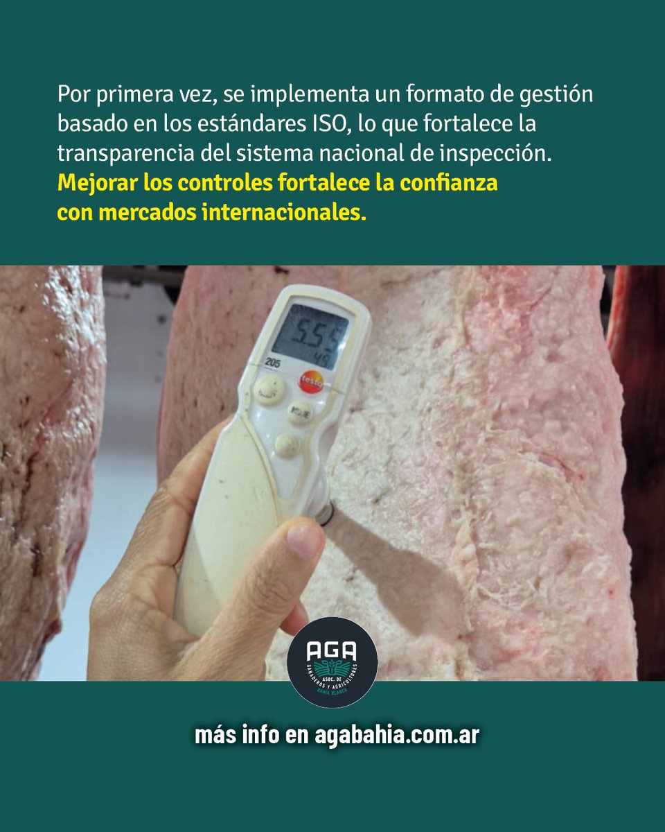 Senasa: Nuevo procedimiento para reforzar el control de la carne de exportación agabahia.com.ar/nota/senasa-nu…