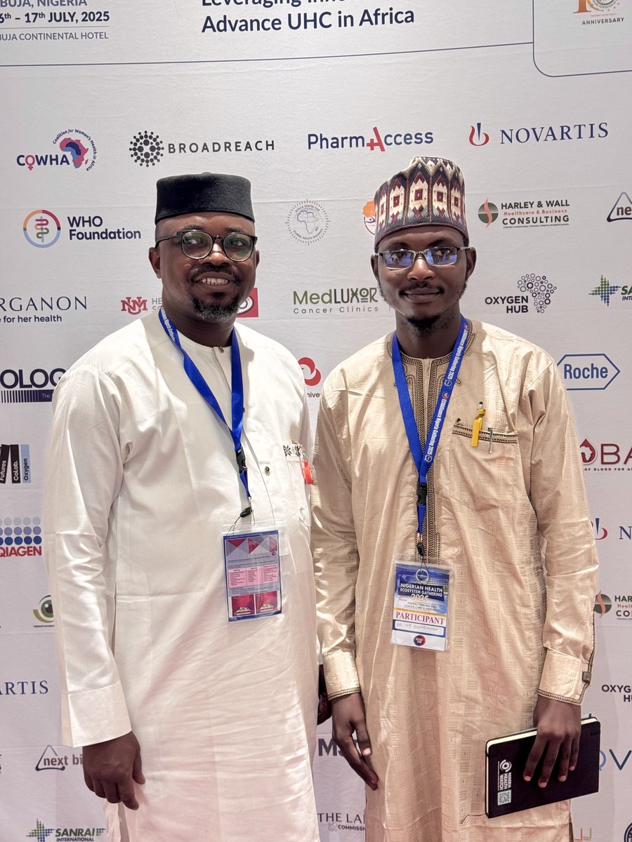 BulkachuwaKabir's tweet photo. Grateful to have attended the recent @AfricaHealthBiz symposium, organised with @ECHAlliance, which brought together leaders and policymakers to address sustainable health financing especially cancer funding.
#Launchofthe87thechallianceecosystem
#Echalliance
#TeleOncologyHub https://t.co/UCL9ya3GCL