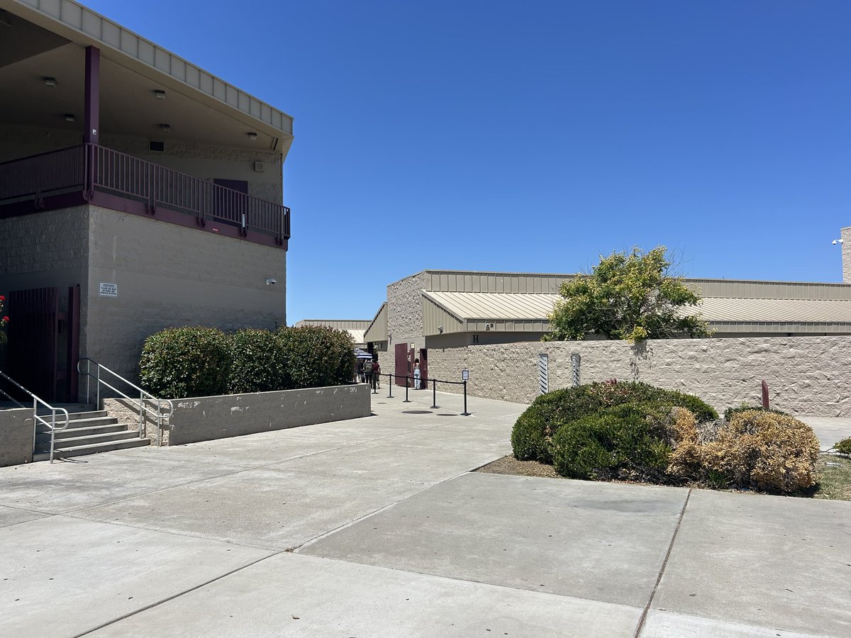 No lines at walkthrough.  Come on down!  Go Falcons!