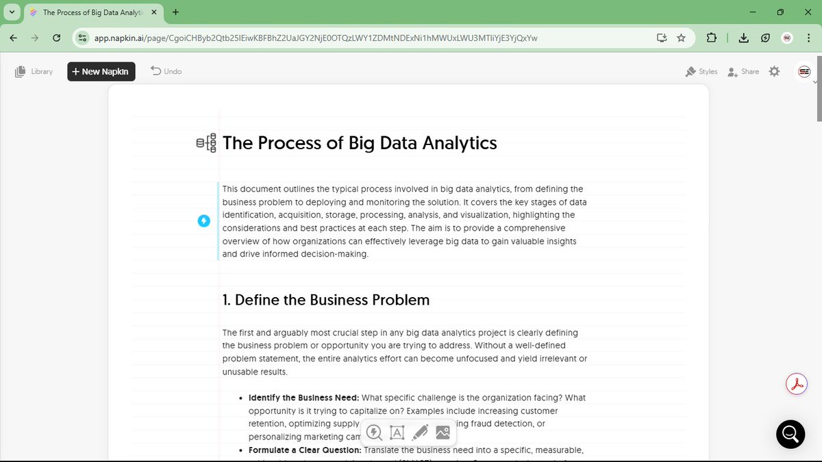 hellowondas's tweet image. #ALX_AiSK
Week 3, day ?. Today I used napkin.ai an amazing tool that helps you turn your ideas to visuals in few steps. @alx_africa