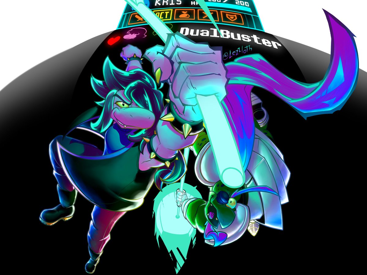 lezzloth's tweet photo. #deltarune peak experience https://t.co/2xkelt76eZ