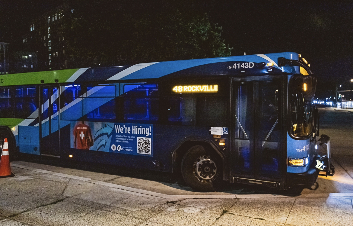 RideOnMCT's tweet image. Ride On cares about the safety of our riders! Now in effect, passengers may request a drop-off after 9 p.m. along our regular routes when and where it is safe to do so with our Courtesy Stop Program. Limitations apply. To learn more, visit ow.ly/ov9a50OVfLu