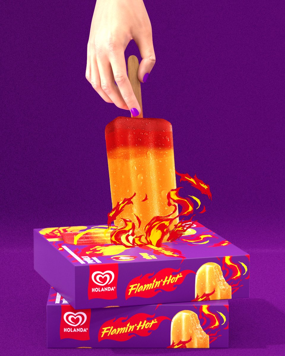 🔥 + ❄️ = Holanda x Flamin’ Hot. Una paleta que arde… y congela. Innovamos hasta en el hielo.
#FlaminHot #Holanda #PepsiCoMéxico