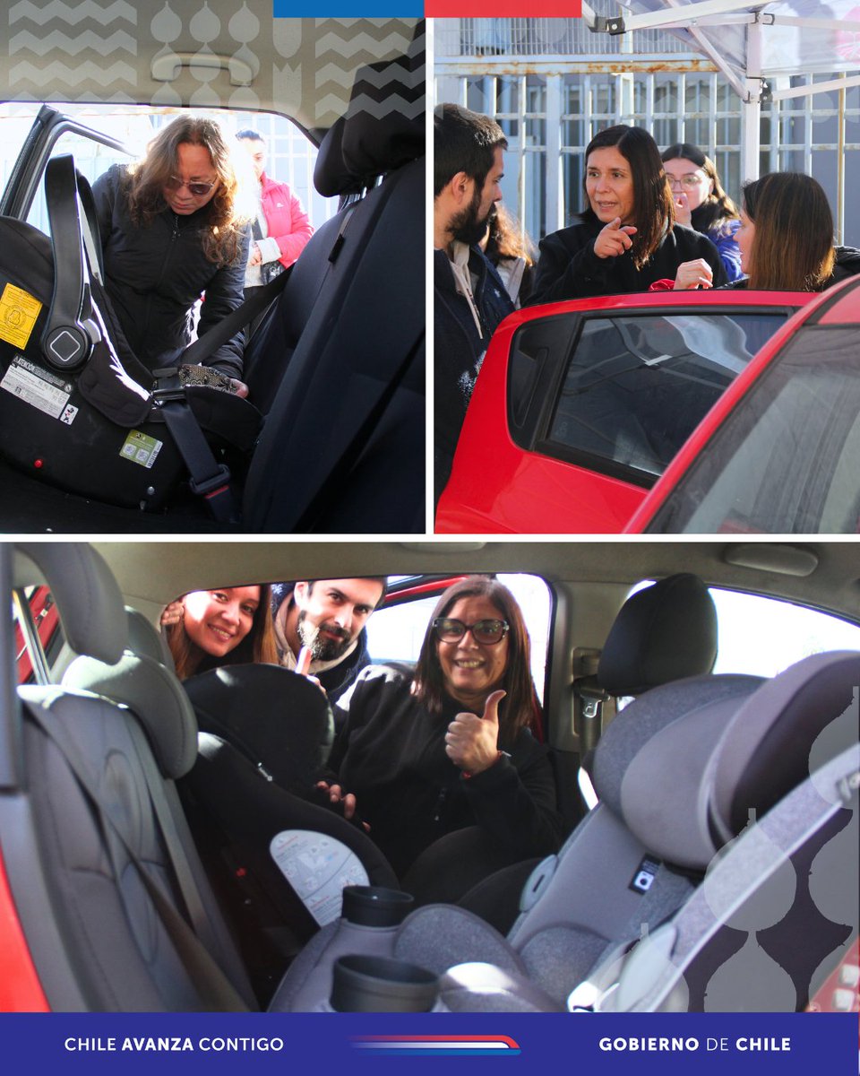 🚗💜 Acompañamos al jardín infantil Antu Ayen en la actividad #RevisaTuSilla junto a CONASET y la Municipalidad de Pudahuel, promoviendo trayectos más seguros con familias, madres y padres. ¡Revisa cómo vivimos esta jornada educativa! 👶