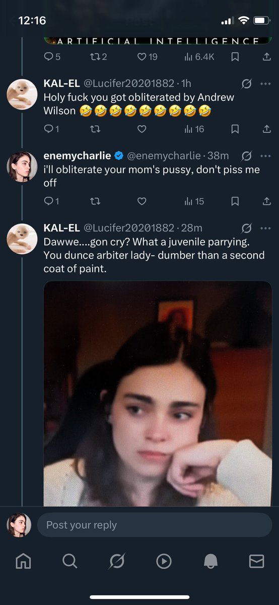 enemycharlie's tweet image. Case study of Andrew Wilson sycophants: they are either desperate for daddy&apos;s approval (like Martae, whose groveling was sickening) or they&apos;re envious of Andrew&apos;s access to attractive young women and live vicariously through him, like this guy. Embarrassing either way.