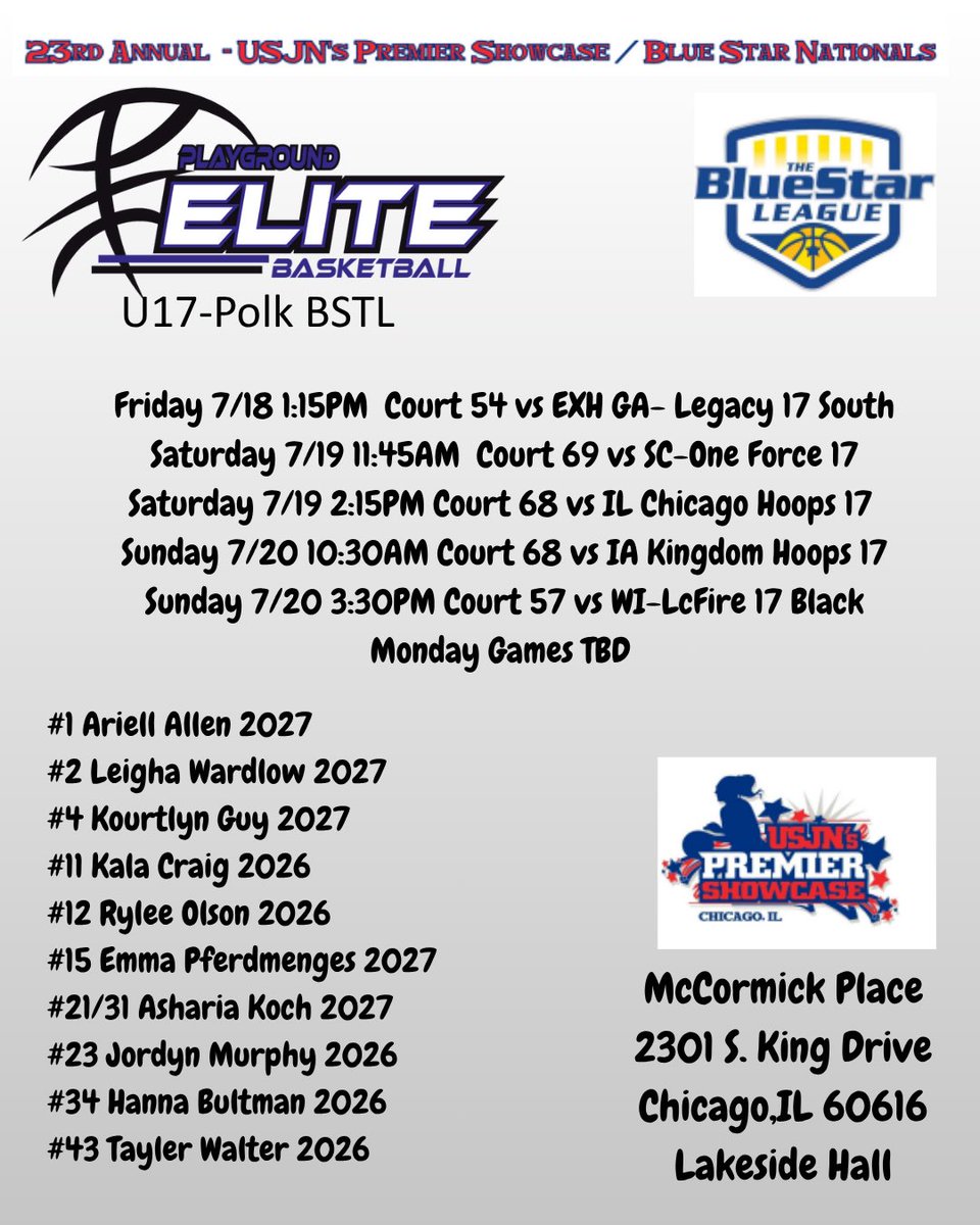 one final weekend
so bittersweet to be playing in my LAST AAU tournament this weekend with the best team!