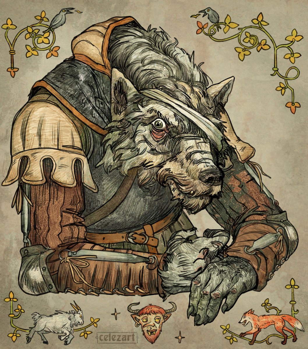 celezart's tweet image. Drew wolf Zizka. Can't stop thinking about it, I guess he could be sooo wild werewolf.
#kcd2