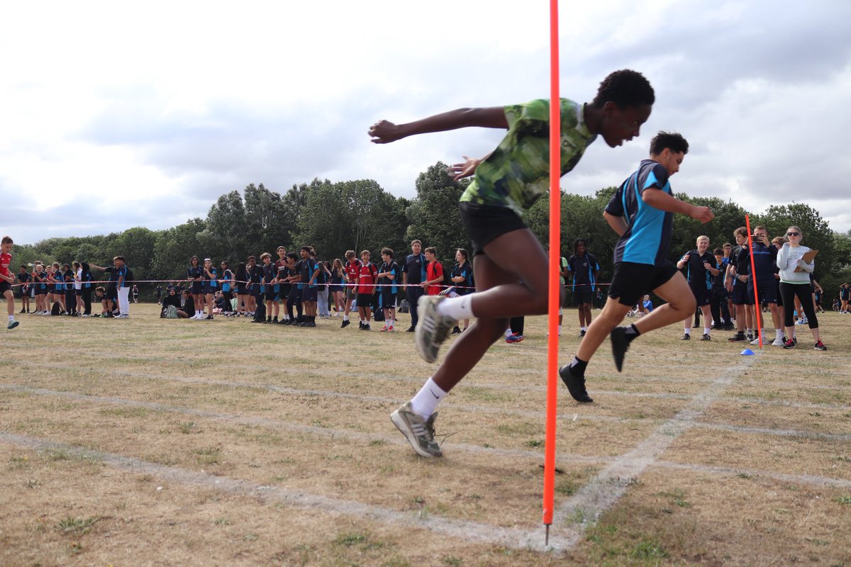 Athletics.... students took part in both Track - 100m, 200m, 400m and the 4x100m Relay &amp; Field events - Long Jump, Shot Put, Discus and Javelin 🟡🟢🔴🔵