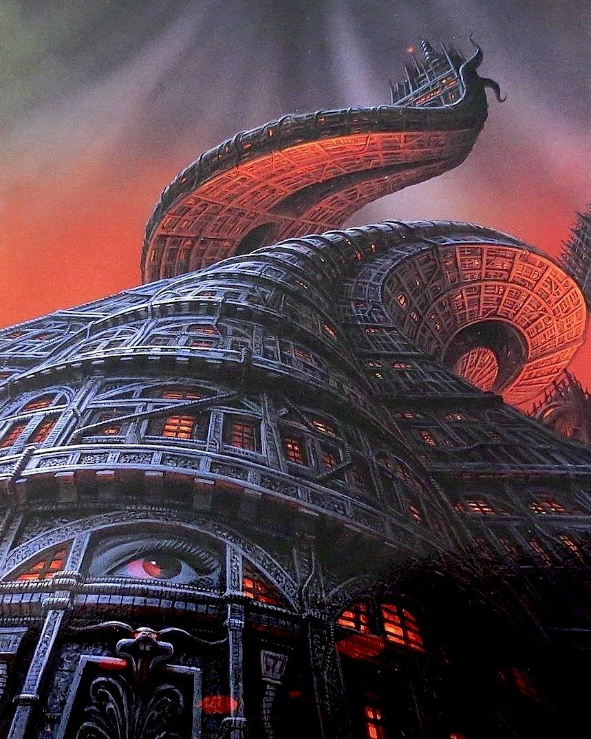 HeavyMetalInk's tweet image. 🎨✨ Step into the surreal cityscapes of Cool World (1992), directed by the legendary Ralph Bakshi and brought to visual life by production designer Barry E. Jackson @ralphbakshi
These warped, spiraling backgrounds weren’t just backdrops — they were characters themselves.…