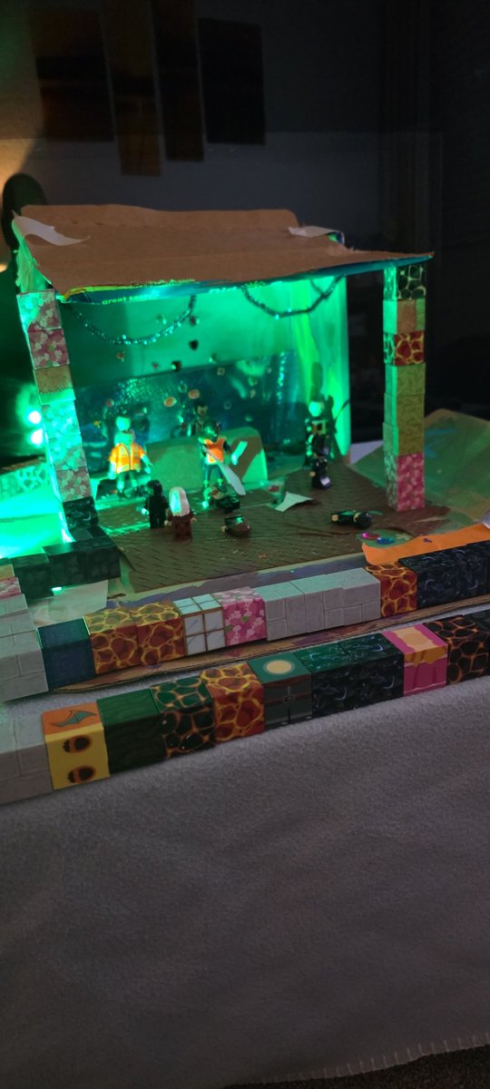 danlangt's tweet photo. @CarltonWarwick @CarltonPS_SET Harry turned his into a festival stage lol. He's been singing and dancing all night with it. https://t.co/JmPxzmZC3X