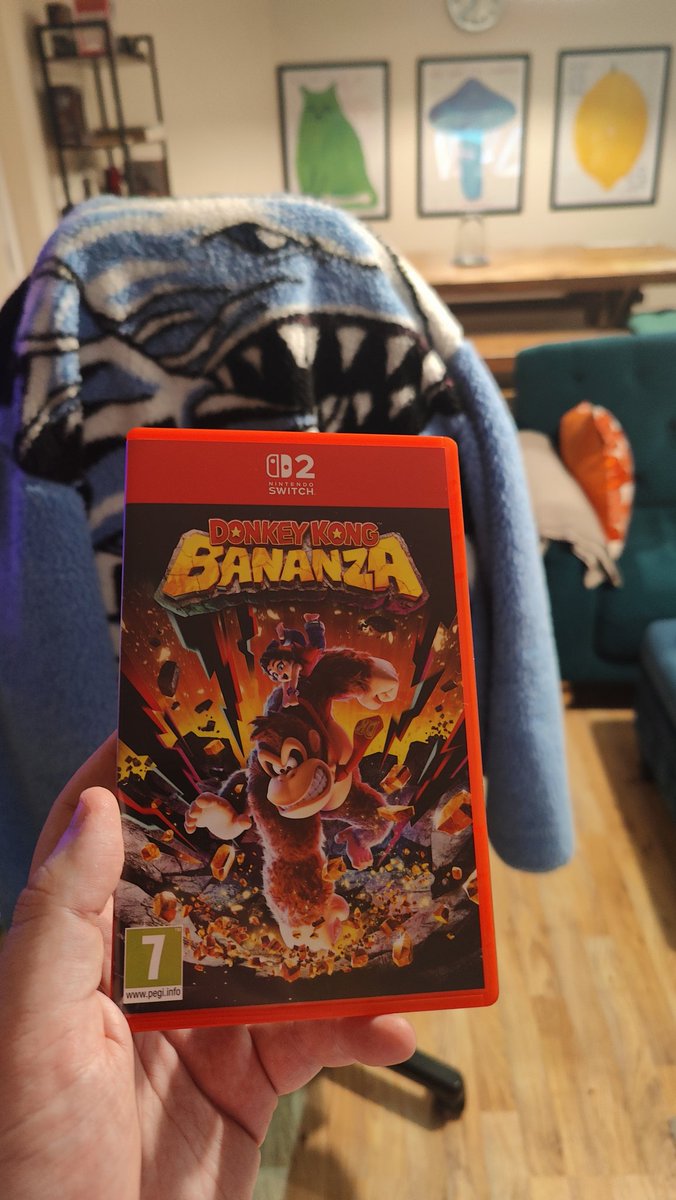 THE BOY IS HERE! 🍌

Bit too busy to start this today, which takes incredible restraint considering I already know how much I'll love it, but looking forward to become monkey on the weekend 😍