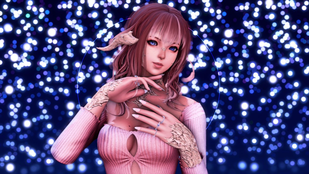 LuminaS_FFXIV's tweet image. "Some nights are made for magic." ✨
#GPOSERS✧ #FFXIVGpose✧#Au_Ra