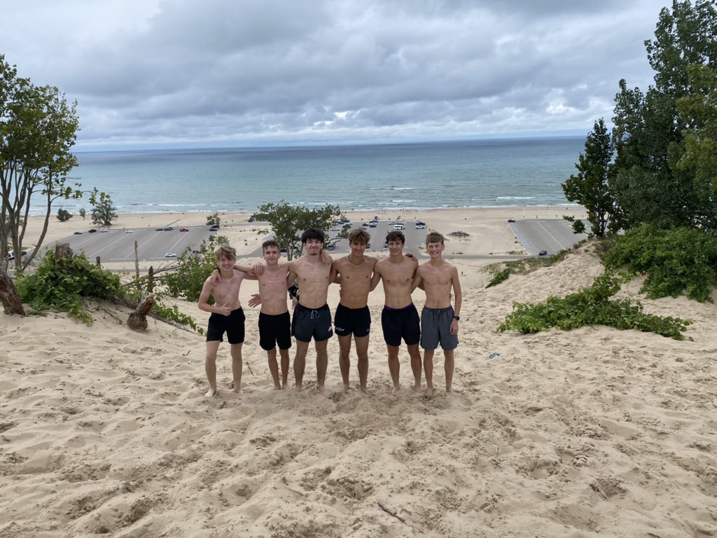bo_stevenson's tweet image. It’s been a great first day so far at XC camp with the boys!