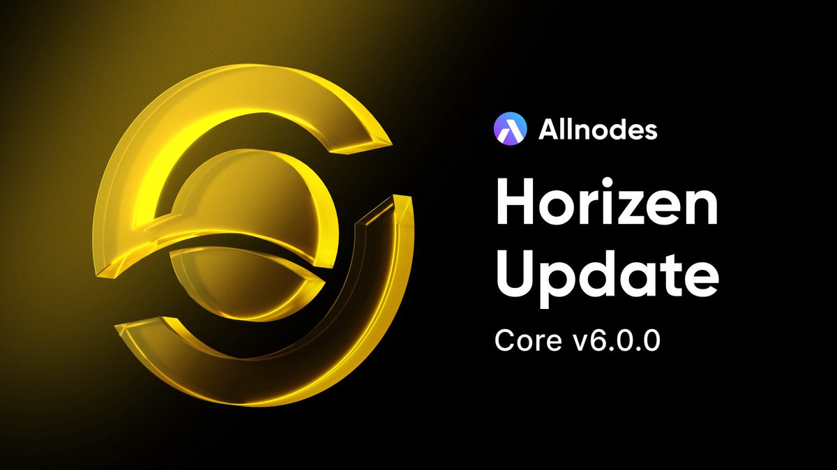 We have successfully updated @HorizenGlobal Super Nodes to version 6.0.0, with bug fixes, minor changes &amp; maintaining deprecation to the Mainnet block #1872068. #Allnodes users require no action.

⚙️ Release &amp; highlights: github.com/HorizenOfficia…