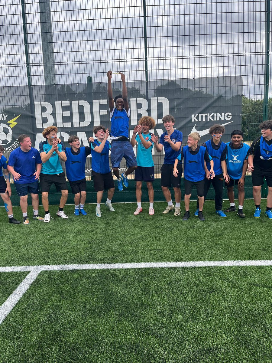 Year 7, 8, 9 and 10 Boys Football winners 🏆 1 win for each of the 4 teams... 🟡🟢🔴🔵 This one meant the most and was the one they all really wanted to win! ☺️☺️