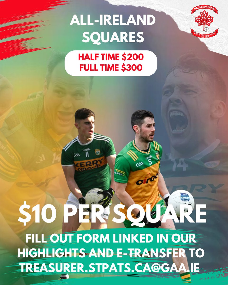 St.Pats GAA Toronto 🏐 tweet media