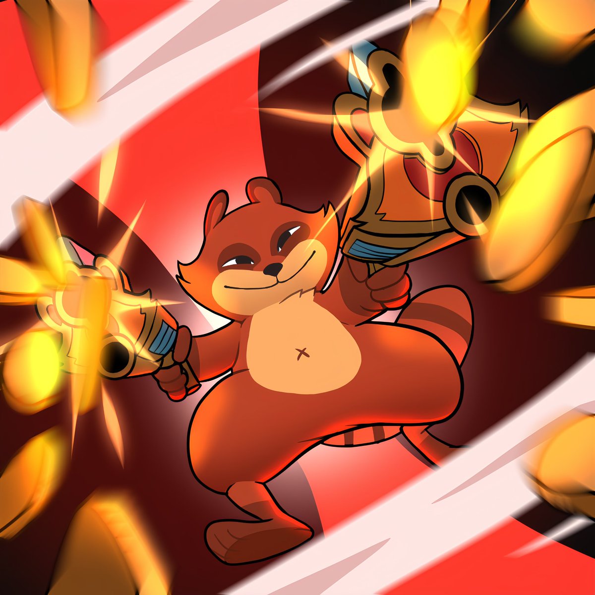 TanukiCoinERC20's tweet image. $TANUKI coming out guns blazing!