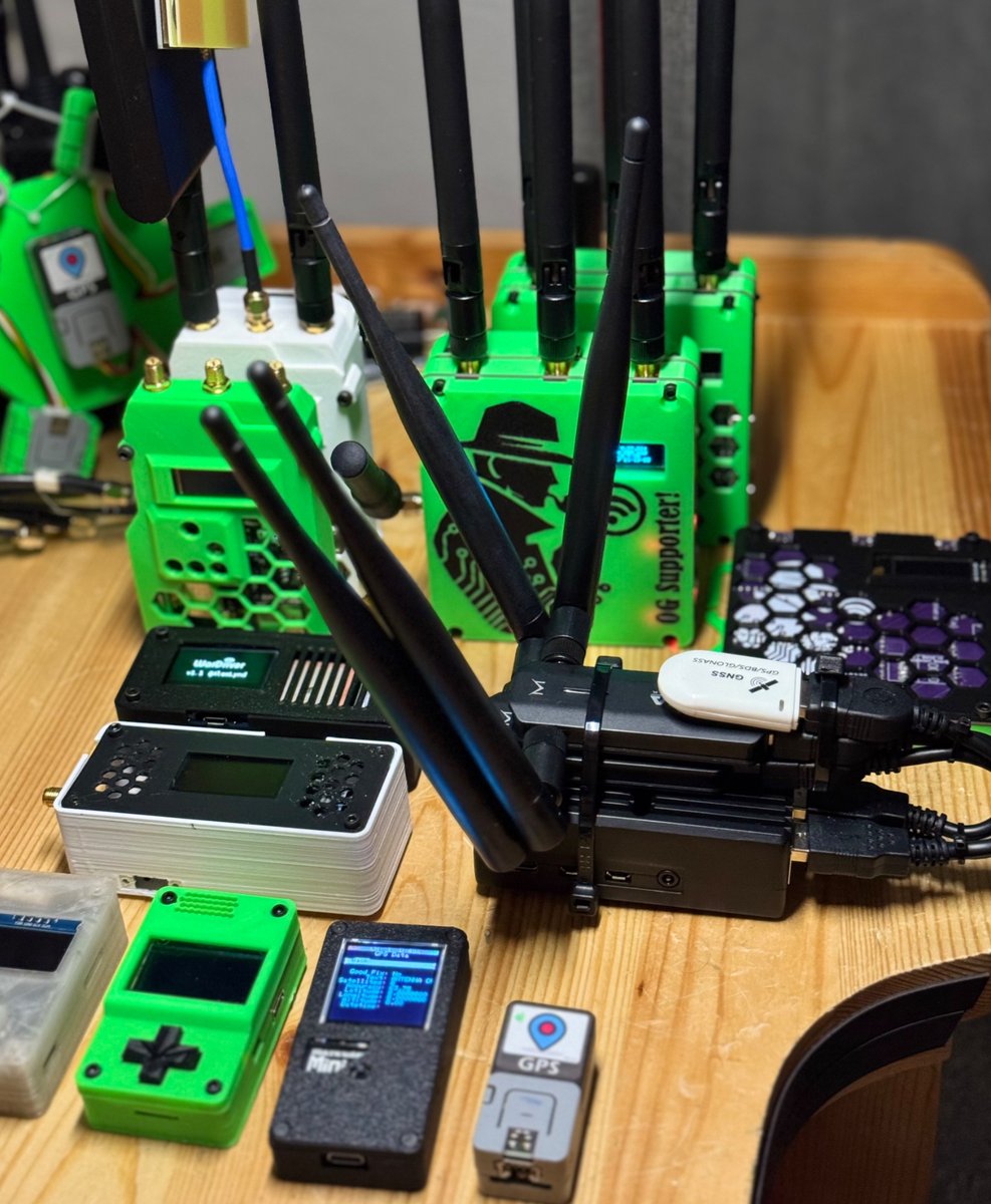 Wardrivers. You can use a phone… but who needs sanity  

About to hit a half million nets added to <a href="/wiglenet/">wigle net</a> (and a ton of cams to deflock.me)